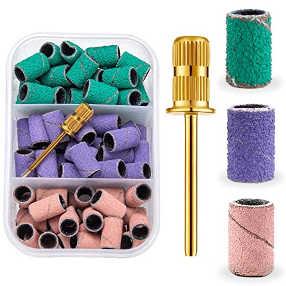 Manicureboor met 75 Stuks Nagelboren - Elektrische Nageltools voor Manicure en Pedicure