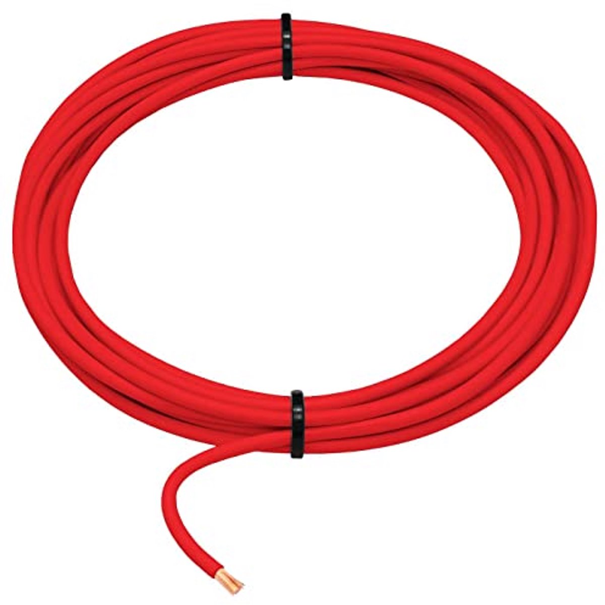 5m Ronde Voertuigkabel 2,5mm² - Gestreept Draad voor Auto Stroomvoorziening