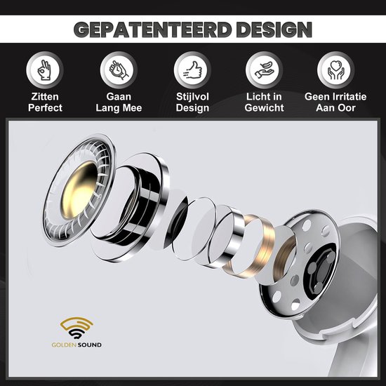 Gedetailleerde weergave van de interne componenten van een luidspreker van Golden Sound.