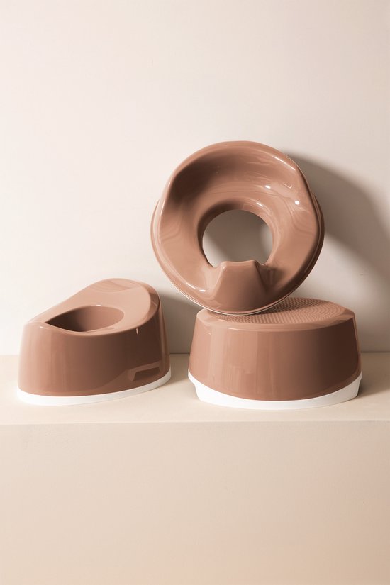 Toiletverkleiner de luxe Mocha Mousse van Merkloos — afbeelding 3