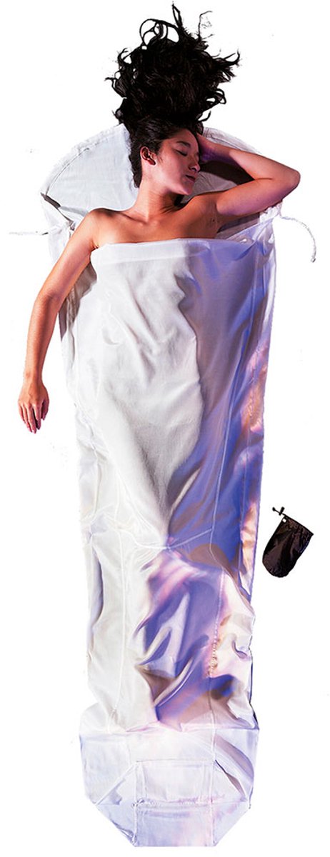 Cocoon Mummyliner - Lakenzak - Zijde - Wit van Cocoon — afbeelding 2
