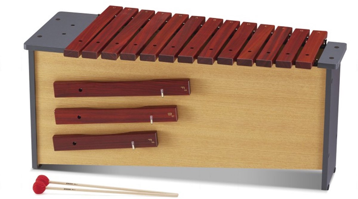 Suzuki XPB-16 Bass Diatonic xylofoon incl. mallets
