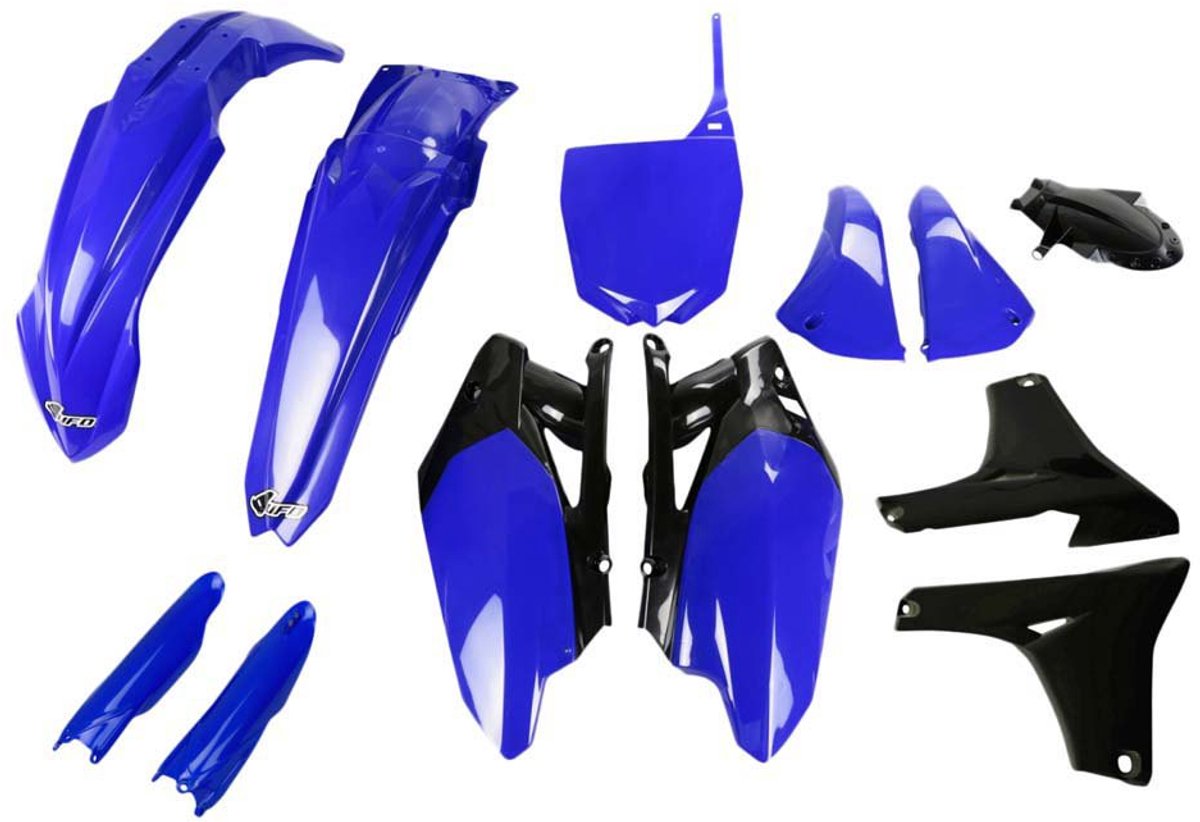 Ufo Yamaha Yzf 450 2011-2013 Yakit311f-089 Fork Protectors & Plastic Set Blauw