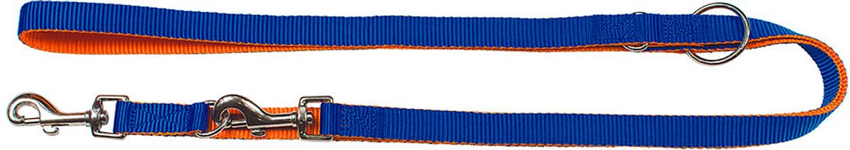 Nayeco X-trm Doble Premium Ramal Hondenriem Blauw 200 cm x 2.5 cm