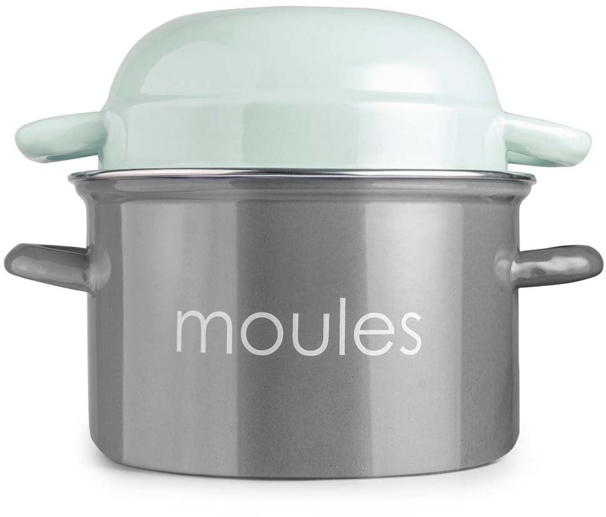 Ibili Mussels 18 Cm Kookpan Zilver