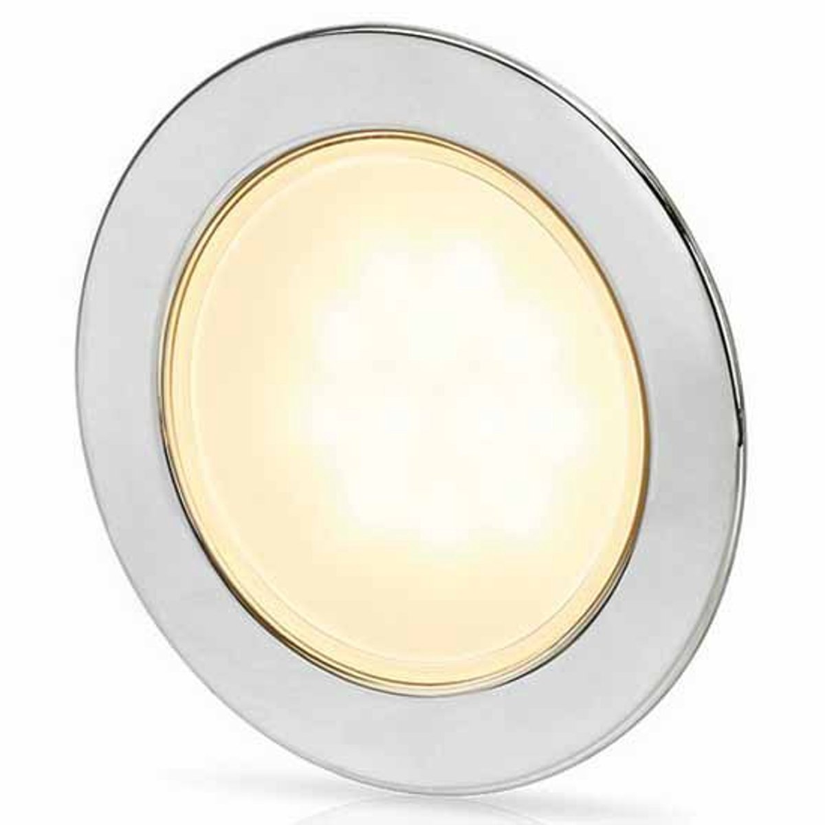 Hella Marine Euroled 95 Rond Warm Wit Led-licht Zilver