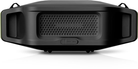 Teufel ROCKSTER CROSS 2 Draagbare Bluetooth Luidspreker voor binnen en buiten, met lange batterijduur tot 38 uur, IPX5 straalwaterdicht, stereo speaker - Black & Green van Merkloos — afbeelding 4