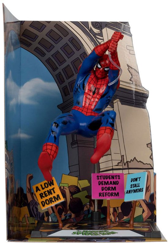 McFarlane Toys Marvel Collection PVC Statue 1/10 Spider-Man (The Amazing Spider-Man #68) (Gold Label) 15 cm Beeld