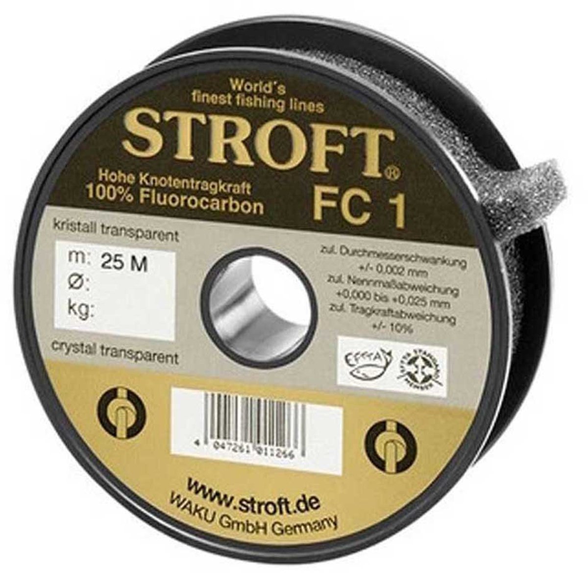 Stroft Fc1 25 M Monofilament Goud 0.140 mm