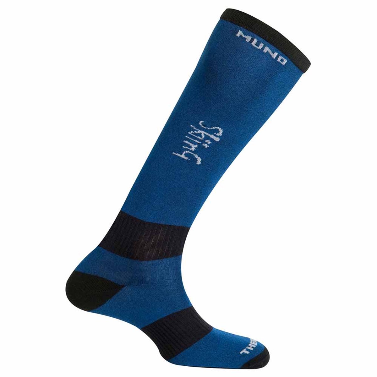 Mund Socks Skiing Thermolite Sokken Blauw,Zwart EU 46-49 Man