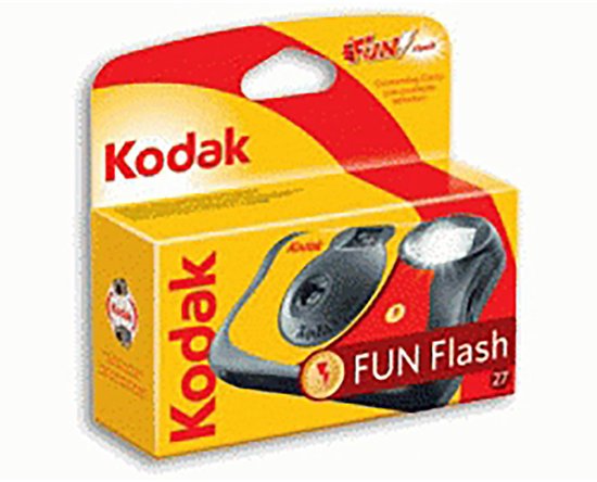 Kodak - Wegwerpcamera met flitser