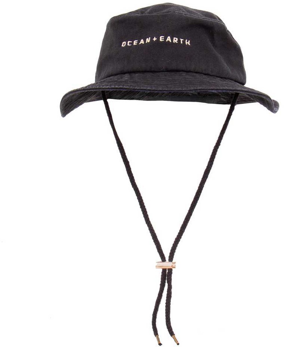 Ocean & Earth One Dayer Hoed Zwart M
