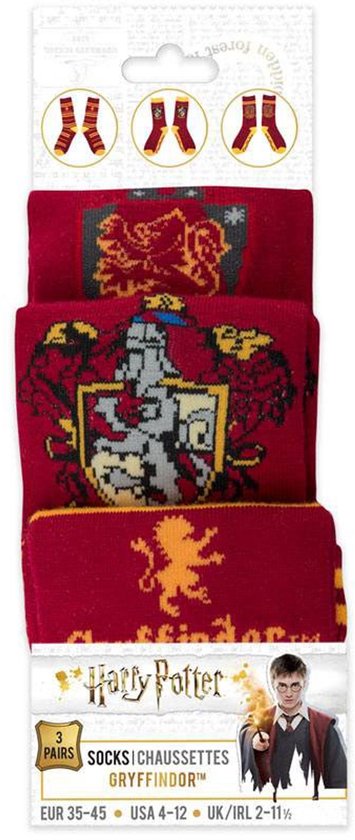 Chaussettes Gryffondor Multipack Unisexe Taille Taille unique