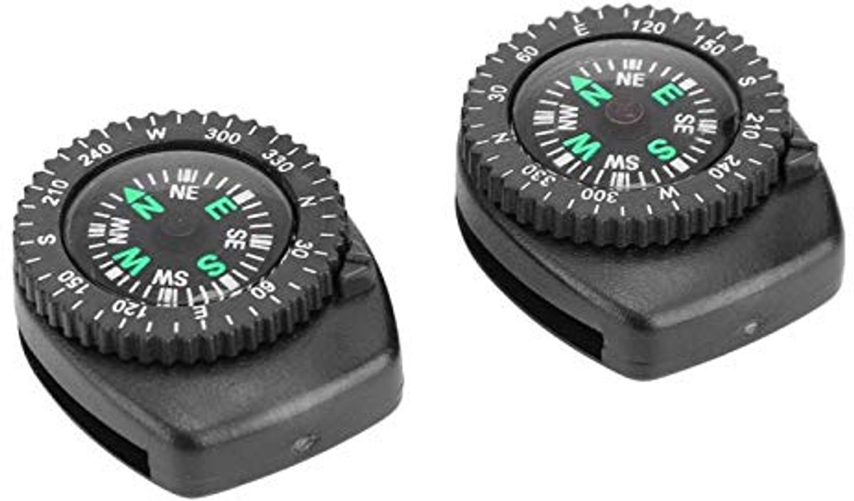 Polskoompassen set van 2 | Handzaam en multifunctioneel voor outdoor activiteiten