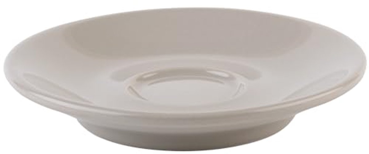 Espressoschoteltje grijs Ø 11,5 cm - Hoogte 2 cm