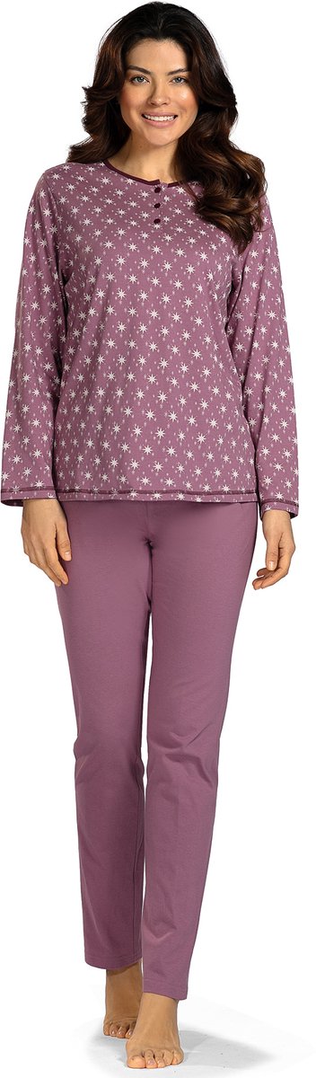 Comtessa Pyjama 'A little Dream' - Lange Mouw - Paars