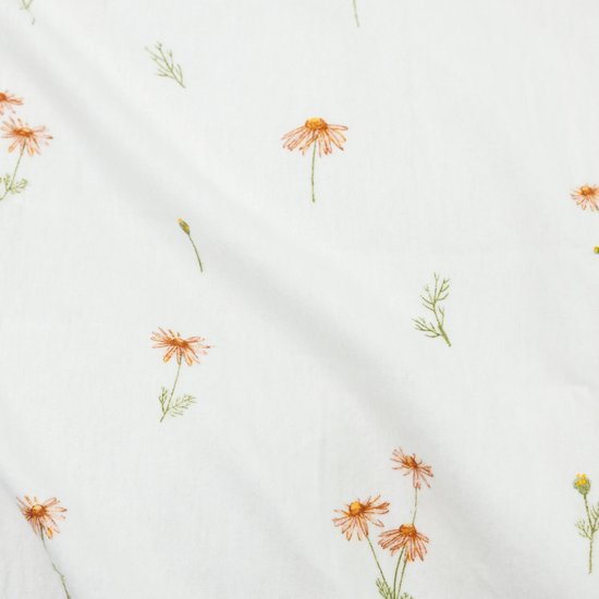 Luxueuze Terschellinger Flanellen Winter Dekbedovertrekset - Minimalistisch Bloemenmotief - Voor Ultiem Comfort en Warme Nachten - 260x200/220 cm van Merkloos — afbeelding 4