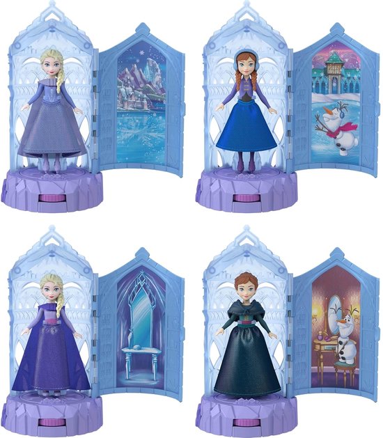 Disney Frozen STORYTIME STACKERS Ice Castle Spin Surprise Doll, Modepop, Vrouw, 3 jaar, Jongen/meisje, 152,4 mm, 143 g van Mattel — afbeelding 3