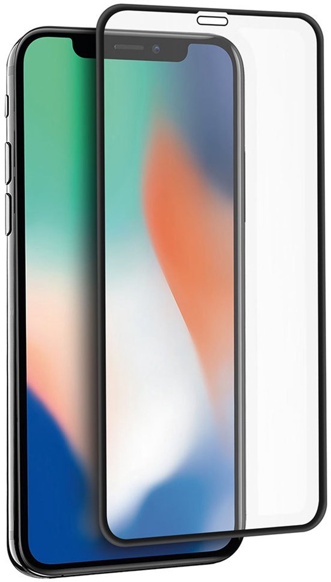 Muvit Iphone 11 Pro/xs/x Case Fiendly Gehard Glazen Schermbeschermer Transparant