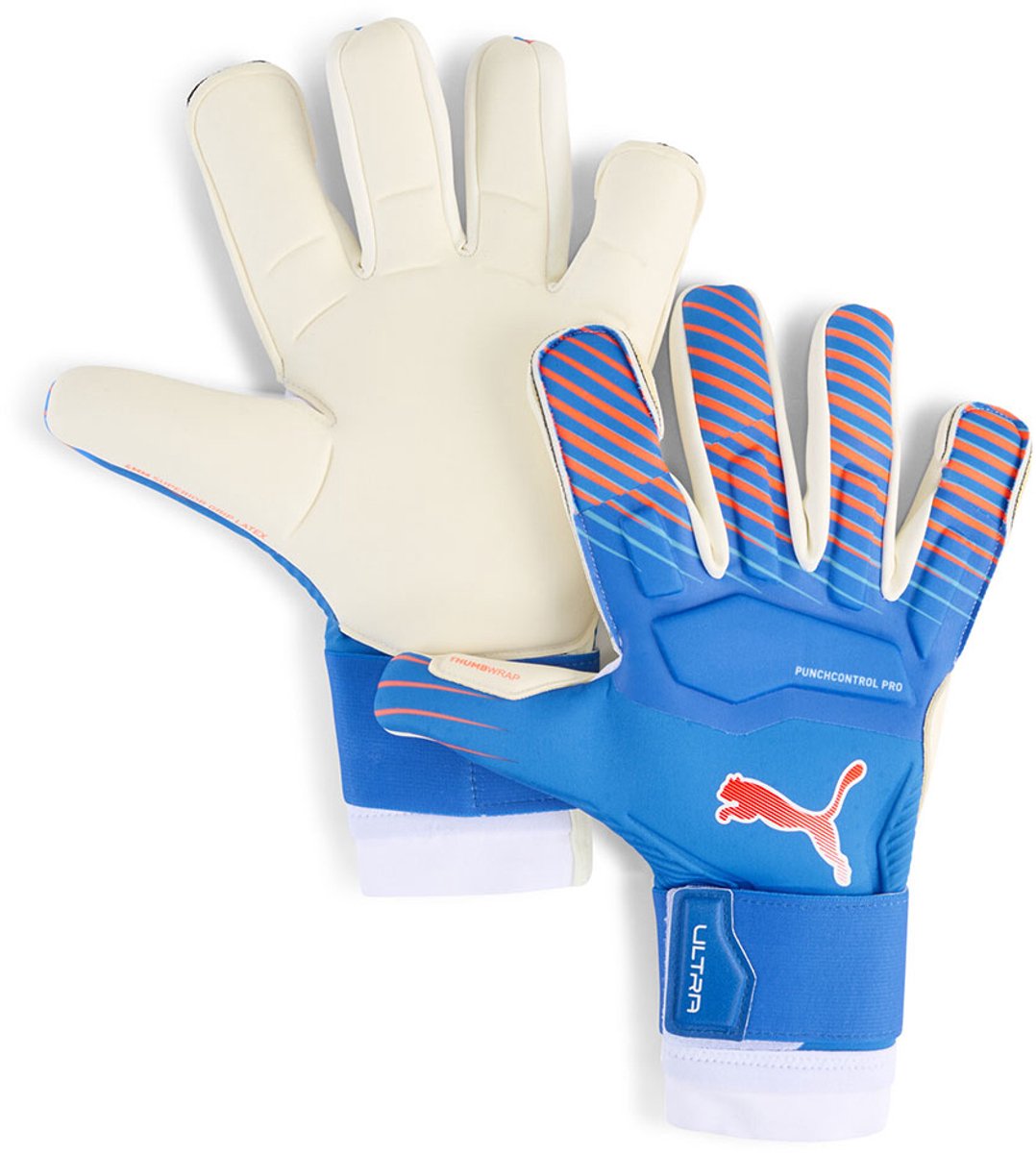Puma Ultra Ultimate Hybrid Keepershandschoenen Blauw 7