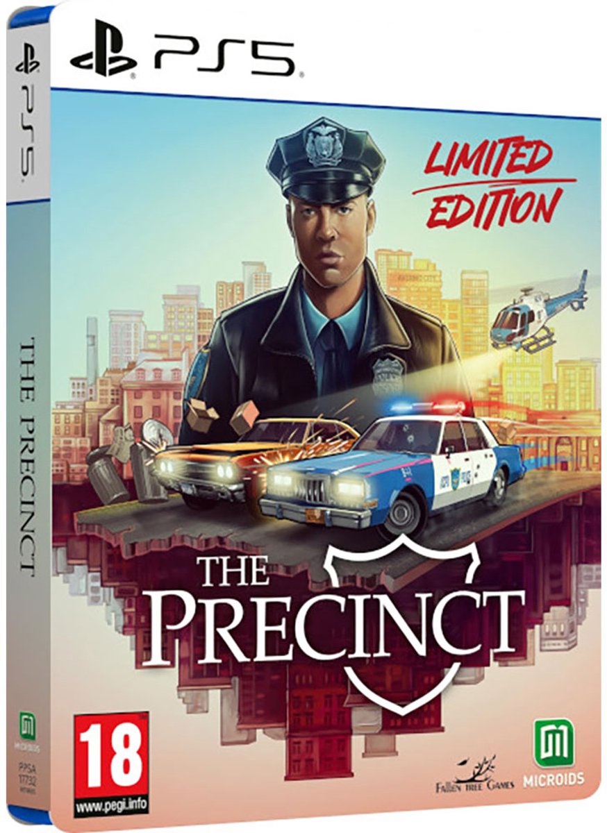 Playstation Games Ps5 The Precinct Edicion Limitada Transparant