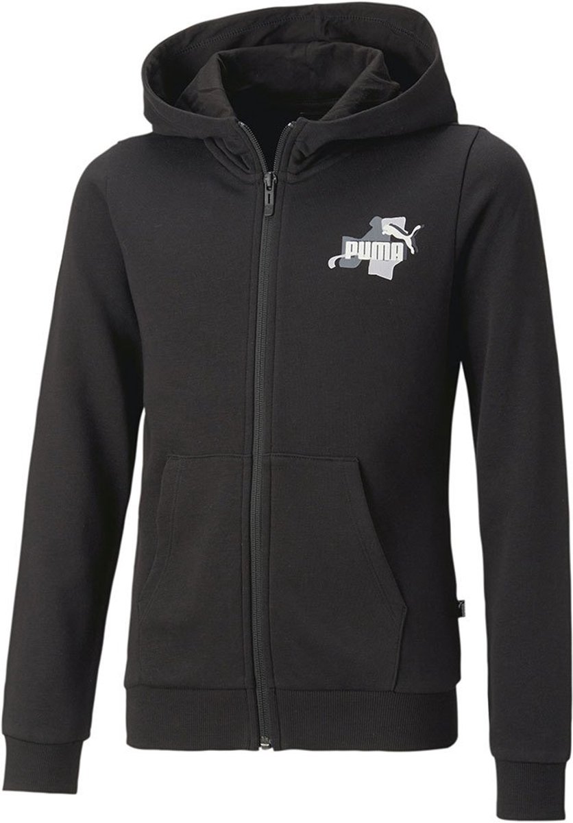 Puma Ess+ Street Art Full Sweatshirt 4-5 Years Meisjes Zwart