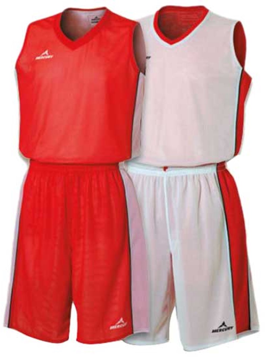 Mercury Equipment Dallas Reversible Set Rood,Wit L Man