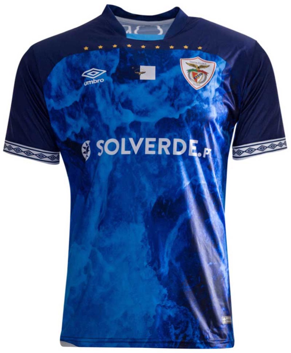 Umbro Cd Santa Clara 23/24 Derde T-shirt Met Korte Mouwen Blauw S Man