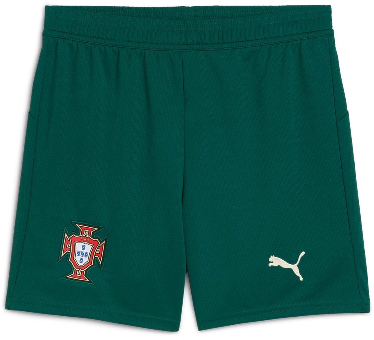 Puma Fpf Portugal Replica 2025 Thuis Junior Shorts Groen 15-16 Years Kinderen