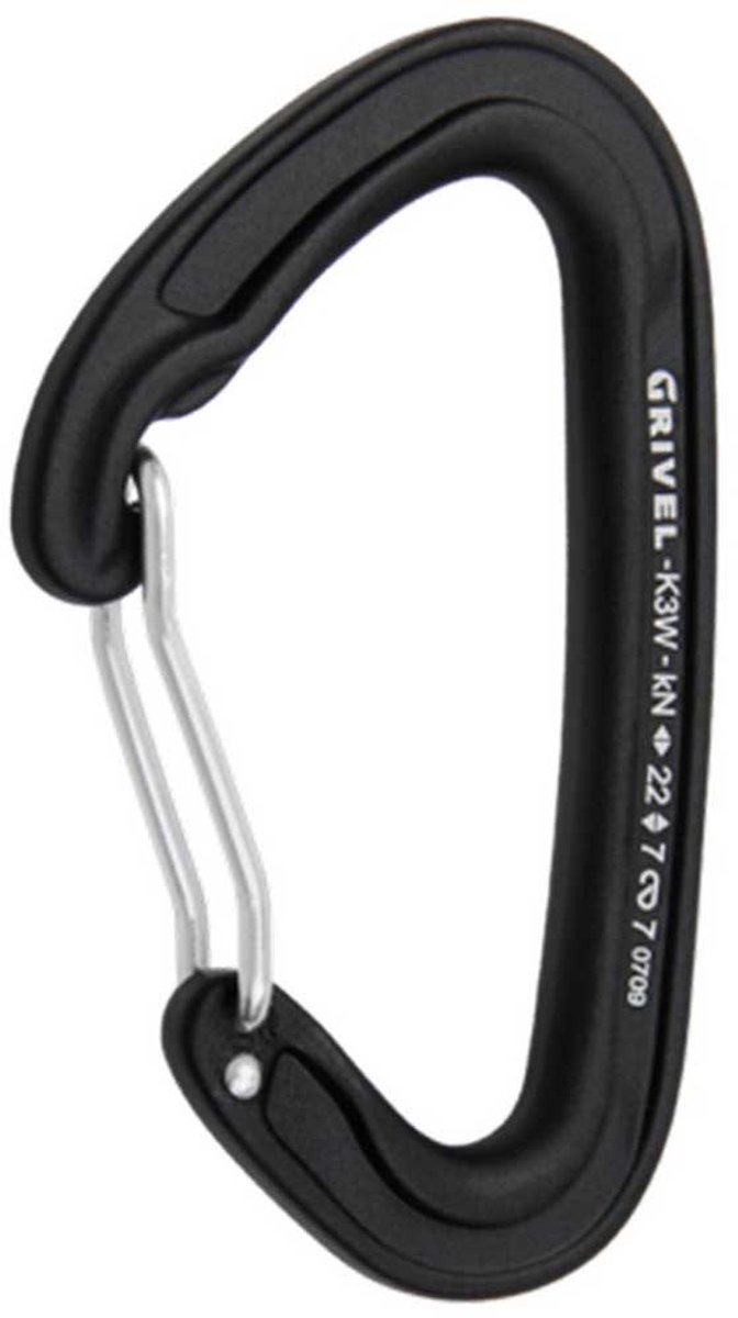Grivel K3w Plume Clip Ce Karabijnhaak Zwart