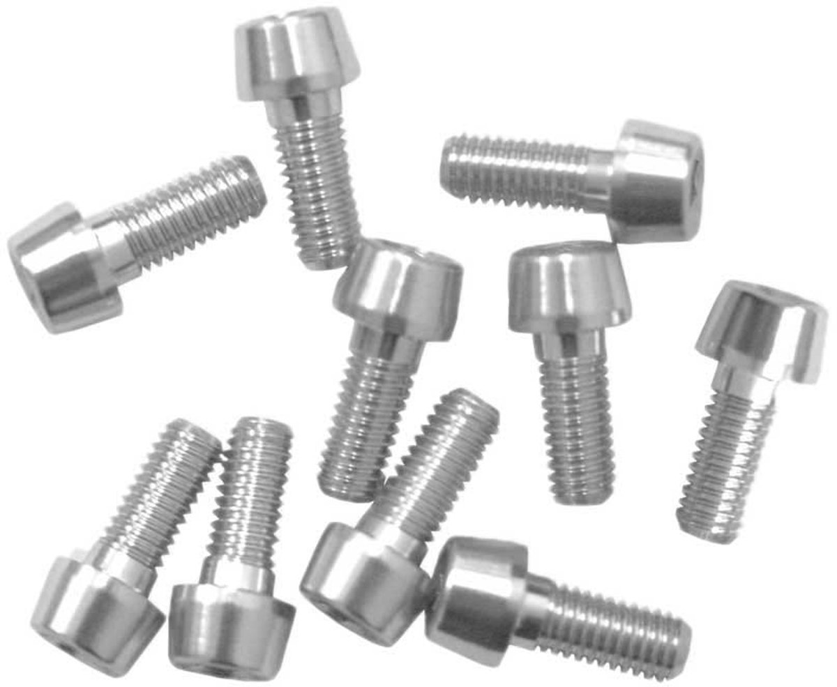 Msc Alu7075t6 Anodised Stambouten 10 Eenheden Zilver M6 x 20 mm