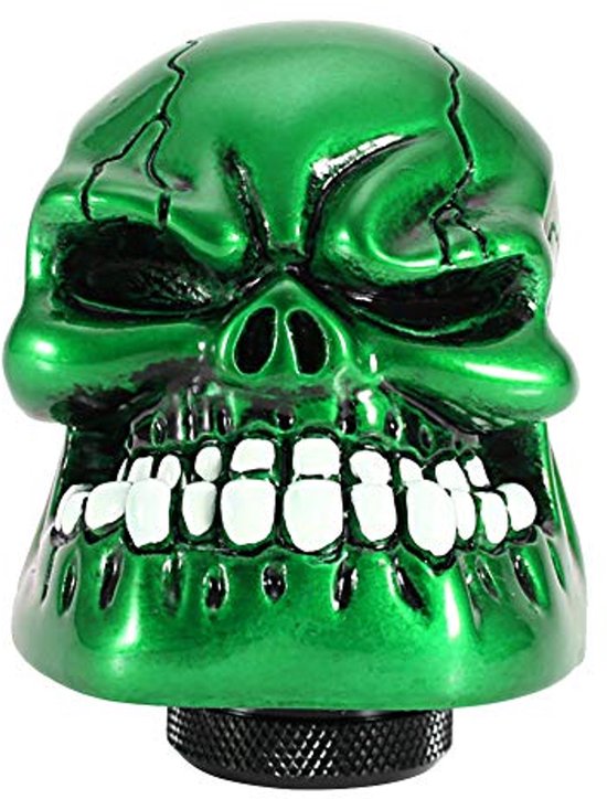 Automatische Versnellingspookknop met Skeletontwerp - Universele Handgreep (Groen) — afbeelding 3