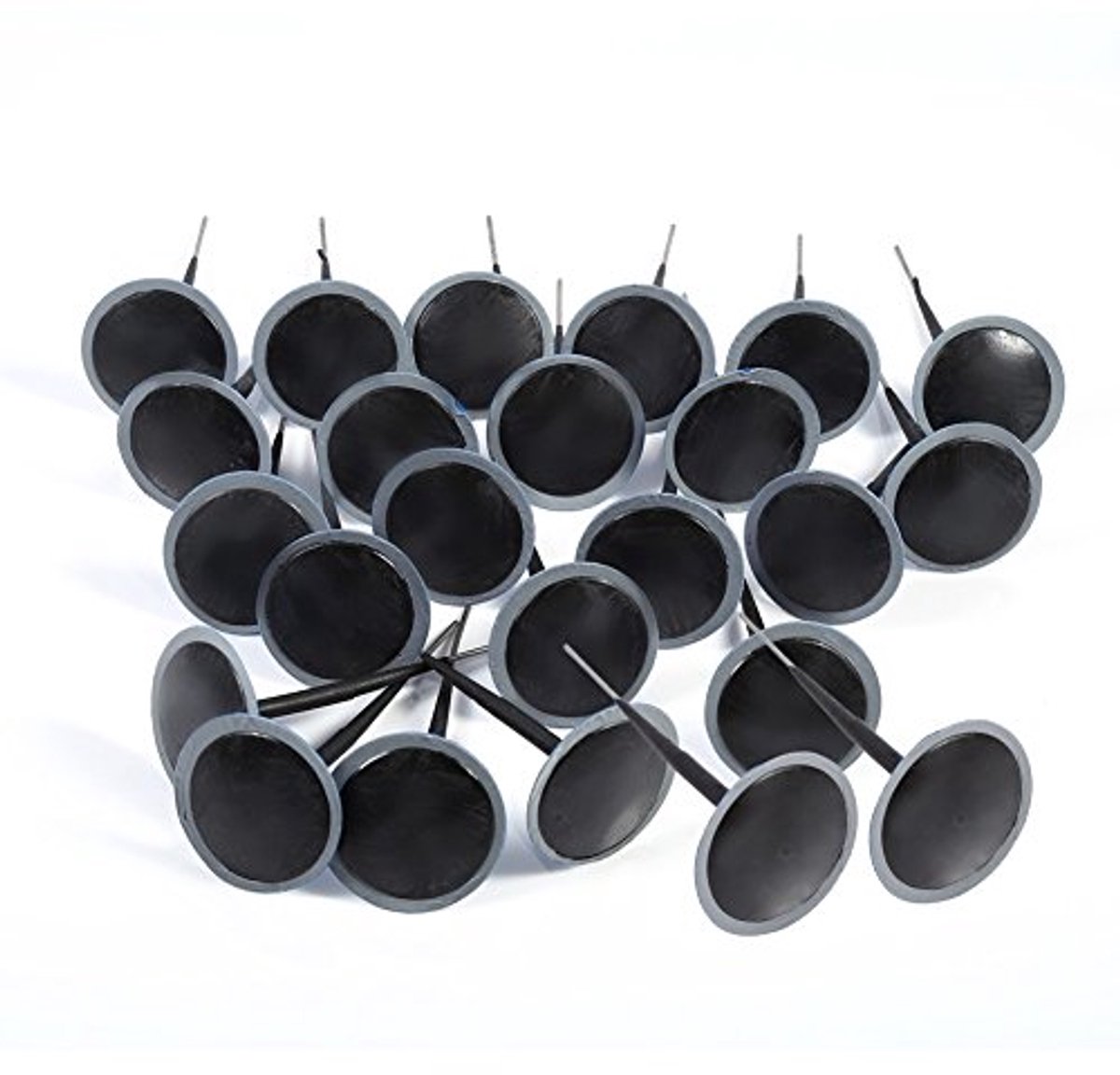 Reparatiepakket voor autobanden met universele patches en plugs - 24 stuks