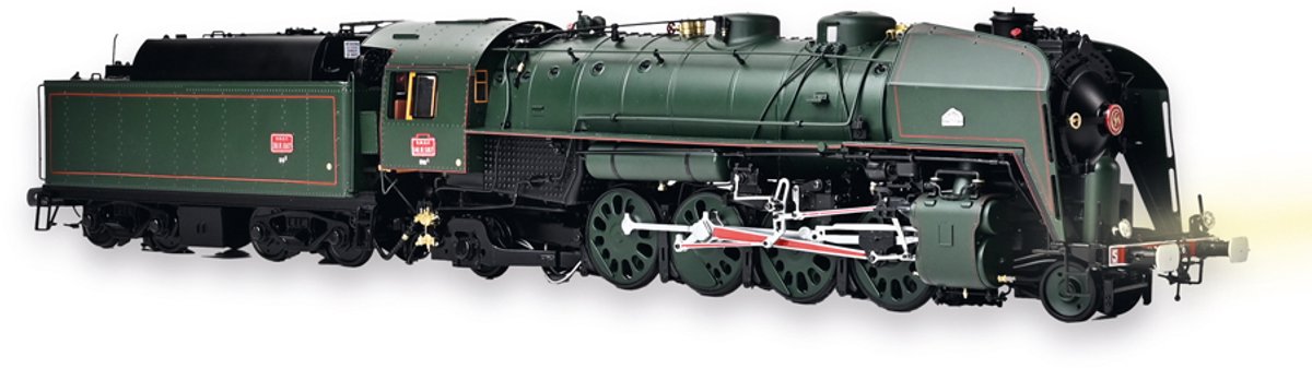 IXO Collections Modelbouwpakket - 023 Locomotive 141-R Type Mikado - Franse Stoomlocomotief Metalen - 1:32 - Modelbouw