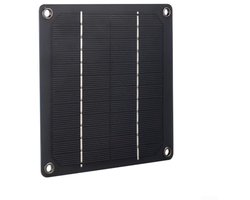 Zonne-ventilator 50W voor Huiskamer, Kantoor of Tuin - Energiezuinige Uitlaatventilator met Zonnepaneel
