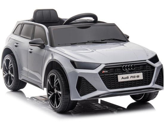 Audi RS6 | Elektrische Kinderauto - Nardo Grijs Met Afstandsbediening