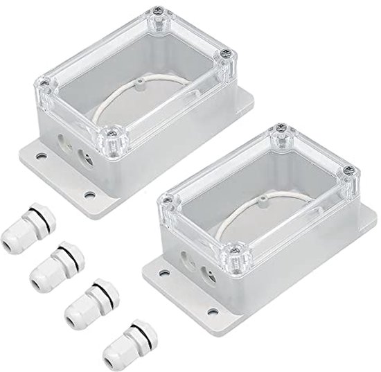sourcing map 2er Pack 60mm Filter Gitter Edelstahl Netz Staubgeschützt Kaste für Computer