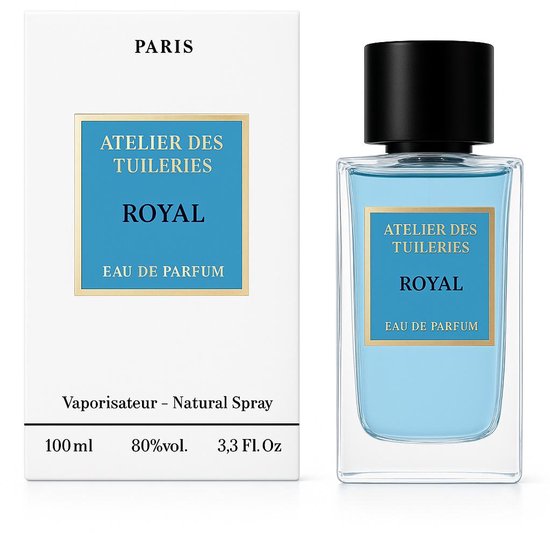 Luxe Franse Eau de Parfum - Royal is een koninklijke fris/kruidige geur voor de elegante vrouw/man met gratis parfum - verstuiver