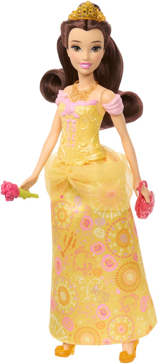 Disney Princess Belle 2 In 1 Stories Fashion Pop Roze Kinderen — afbeelding 4