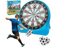 Joya Creative Voetbal Opblaasbaar Dartbord - spelpakketten - Buitenspeelgoed - Voetbal Spel - Ideaal voor Feestjes en Evenementen