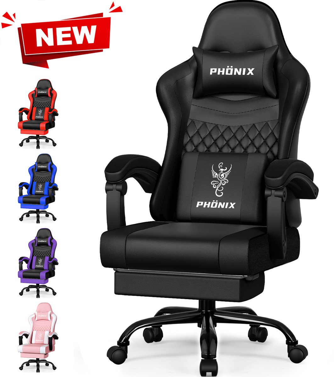 Hiaonyx Gaming Stoel - Verstelbare (EAN: 8721264561336)