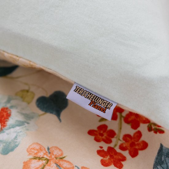 Luxueuze Terschellinger Flanellen Winter Dekbedovertrekset - Veldbloemen Vintage - Voor Ultiem Comfort en Warme Nachten - 240x200/220 cm van Merkloos — afbeelding 5