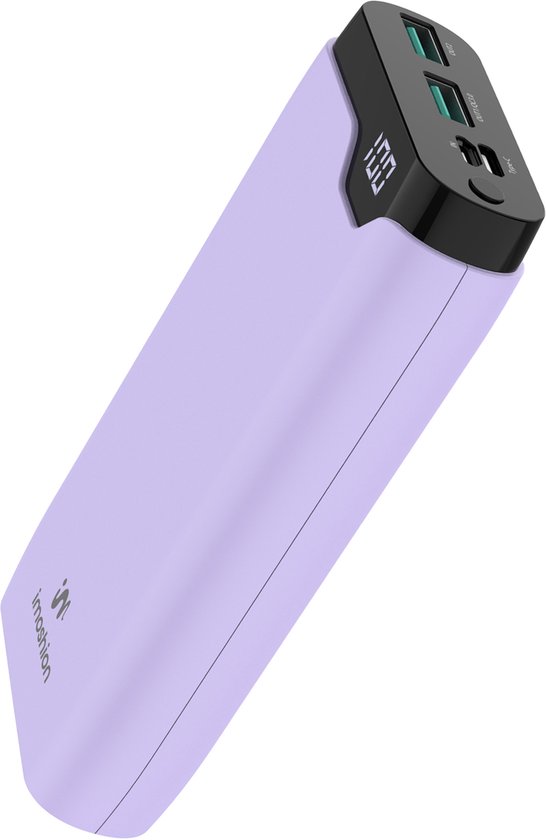 Afbeelding van imoshion Powerbank 20000 mAh Snellader Lila - Eerlijke