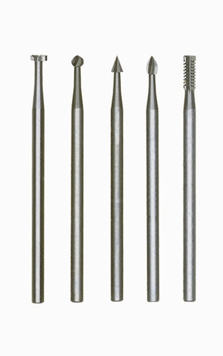Proxxon - Fijnfreesset 5-dlg. (Pr28710) - modelbouwsets, hobbybouwspeelgoed voor kinderen, modelverf en accessoires