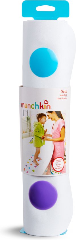 Munchkin Anti-Slip Badmat - Douchemat - Badmat met Stippen voor Kinderen - Voor in Bad en Douche - Antislipmat - Munchkin