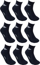 Umbro Premium sokken – sokken – 9 paar – maat 40-46 – zwart – sokken heren – unisex - Cadeau