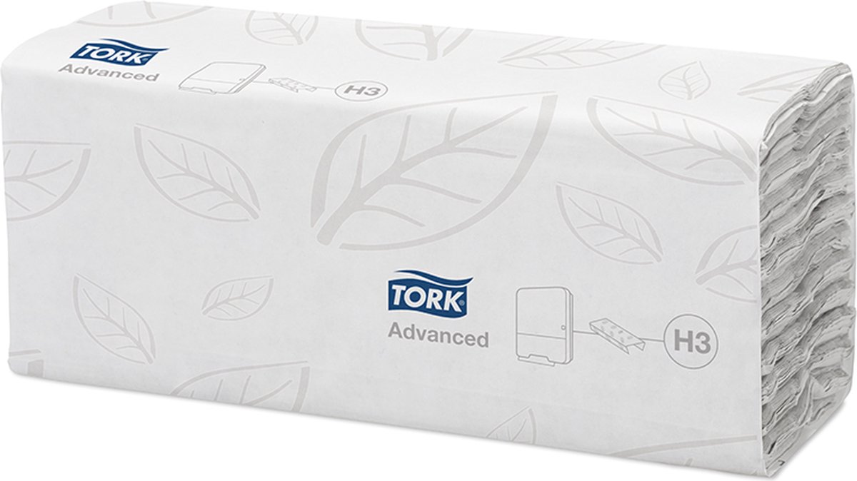 Tork Handdoek, Papier Advanced - 2400 vellen - 2 lagen