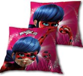 Miraculous Kussen Ladybug - 35 x 35 cm - Rood