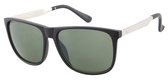 Zonnebril Wayfarer - Glazen 58 mm - Zwart en Grijs