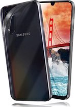 LuxeBass Hoesje geschikt voor Samsung Galaxy A50 / A50s - Dubbelzijdig Siliconen hoesje - 2 in 1 (360 graden) - telefoonhoes - gsm hoes - gsm hoesjes